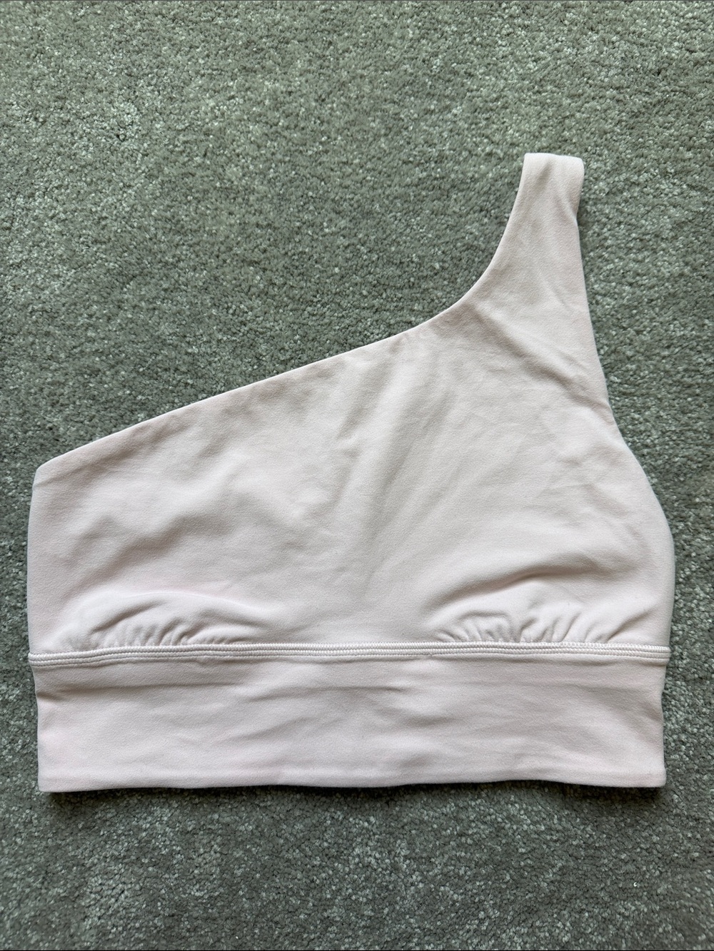 One-Shoulder Light Pink Sports Bra Lululemon size 6